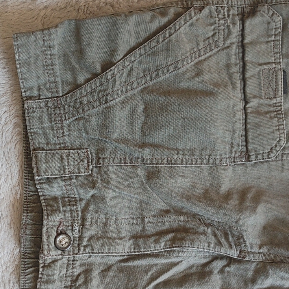 Cargo Shorts Mens Size 34 Military Green
